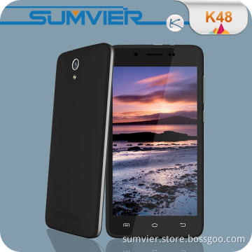 China Wholesale 5inch IPS Fwvga 854*480 Mtk6582 3G Custom Android Mobile Phone (K48)